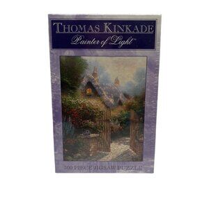Thomas Kinkade Hidden Cottage II Puzzle 300 piece Painter Of Light Vintage NEW